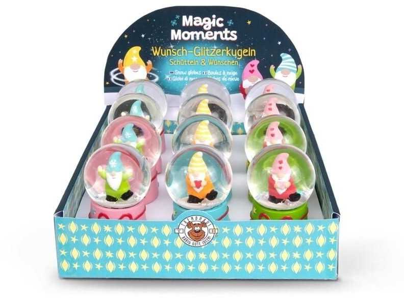 Trendhaus Magic Moments - Mini sniego rutulys - Nykštukas (4.5 cm)