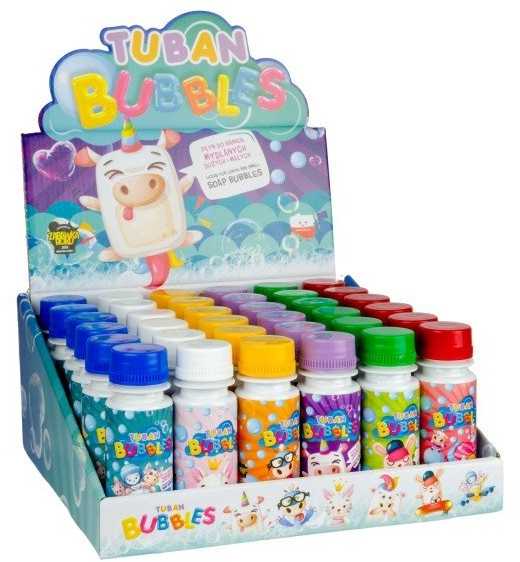 Tuban Muilo burbulų skystis - 60 ml - Vienaragis