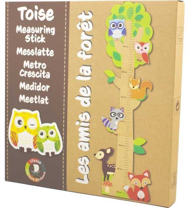 Ulysse Couleurs Denfance Medinė ūgio matuoklė Miškas