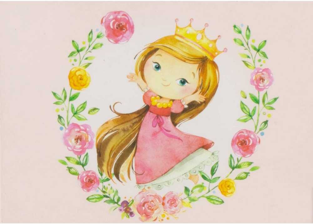 Ulysse Couleurs Denfance Muzikinė dėžutė Rausva Princesė