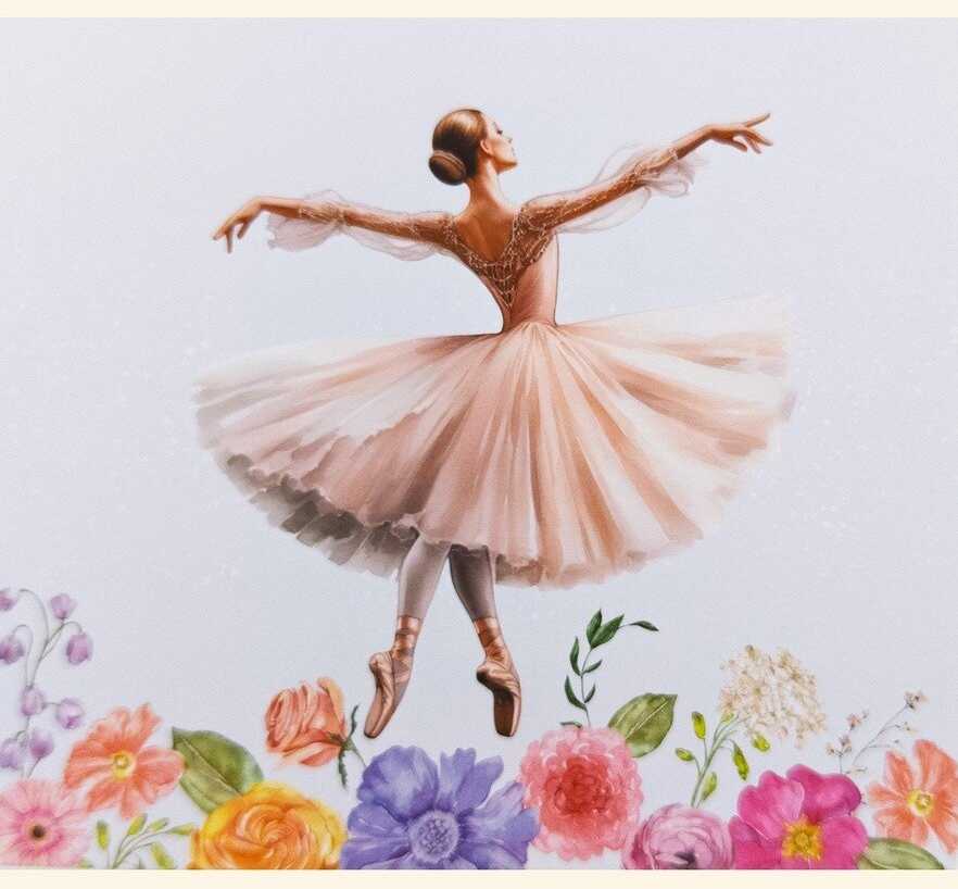Ulysse Couleurs Denfance Muzikinė dėžutė su dviem stalčiukais Balerina