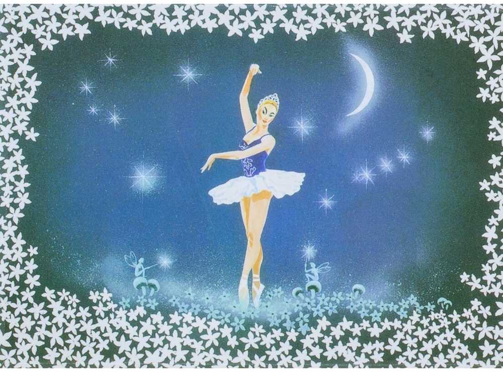 Ulysse Couleurs Denfance Muzikinė dėžutė Mėlynoji Balerina