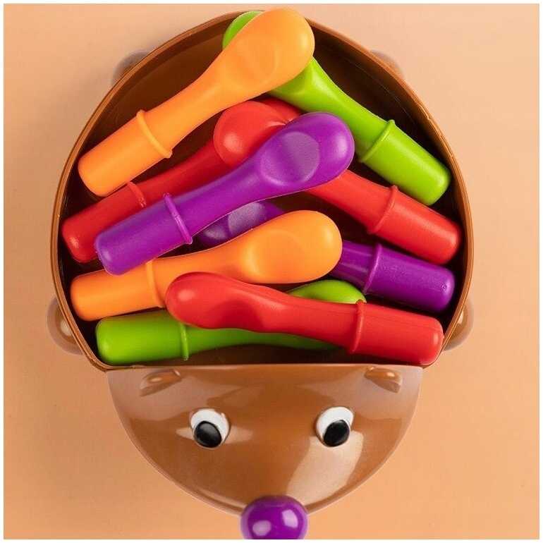 „Woopie Arcade“ žaidimas „Jeżyk Sorter Montessori“ mokymosi numeriai ir spalvos 4in1