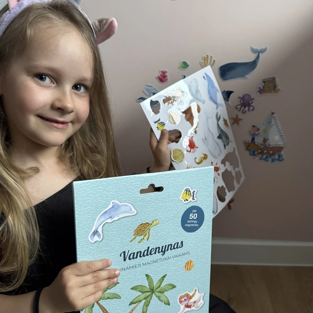 Lavinamieji magnetukai vaikams "Vandenynas"