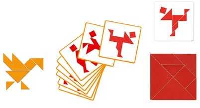 Djeco Loginis žaidimas - Tangram ( DJ08470 )