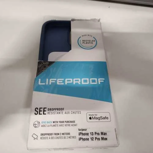 Dėklas Ecost prekė po grąžinimo LifeProp žr. IPhone 13 Pro Max/iPhone 12 Pro Max su Magsafe, ShockProp, aps (Atnaujinta)