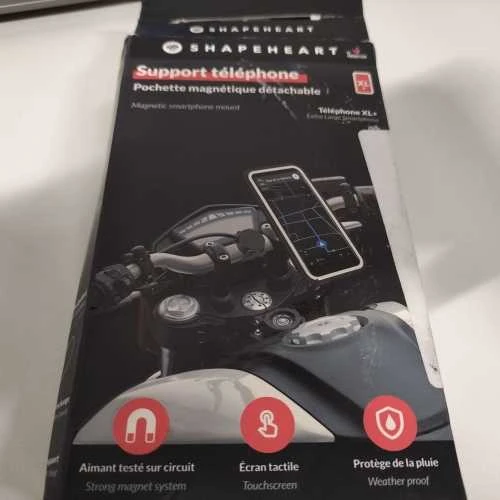 Dėklas Ecost prekė po grąžinimo ShapeHeart magnetinio mobiliojo telefono laikiklio motociklas Un (Atnaujinta)