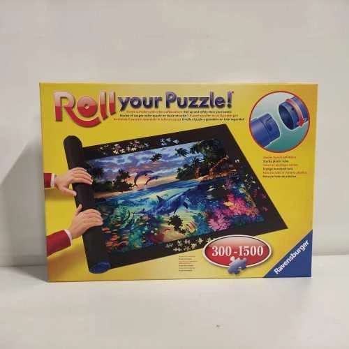 Ecost prekė po grąžinimo Becko Puzzle Roll, Jigsaw Storage Felt Mat, Jigroll Up to 1,500 Pieces (Atnaujinta)