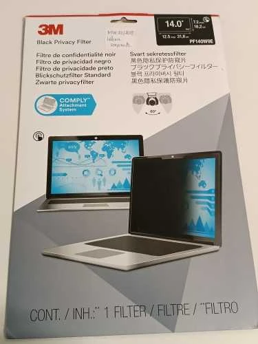 Ecost prekė po grąžinimo '3 M pf14.0 W9e – Notebook privacy filter – 14 wide screen (Atnaujinta)