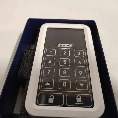 Ecost prekė po grąžinimo Abus Hometec Pro Wireless klaviatūra, 10125 (Atnaujinta)