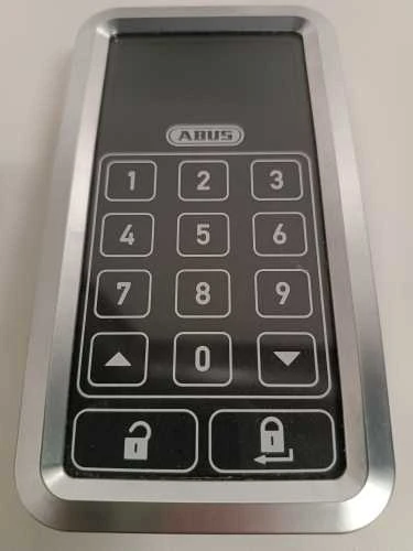 Ecost prekė po grąžinimo Abus Hometec Pro Wireless klaviatūra, 10126 (Atnaujinta)