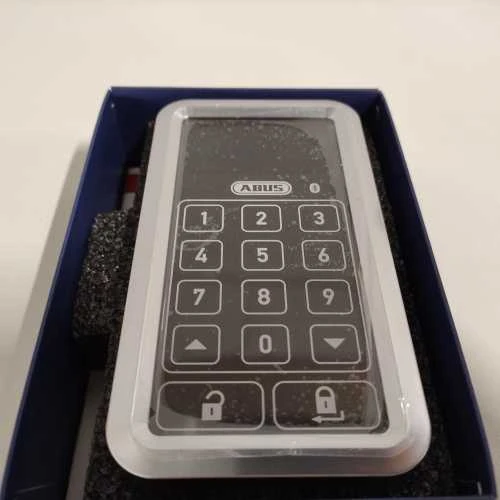 Ecost prekė po grąžinimo Abus Hometec Pro Bluetooth klaviatūra CFT3100 kodo klaviatūra, kad atidaryt (Atnaujinta)