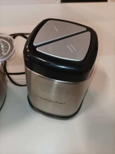 Ecost prekė po grąžinimo AMZCHEF Hachoir ?‰lectrique avec Moteur Puissant et Bol en Acier INOX 2L, 2 (Atnaujinta)