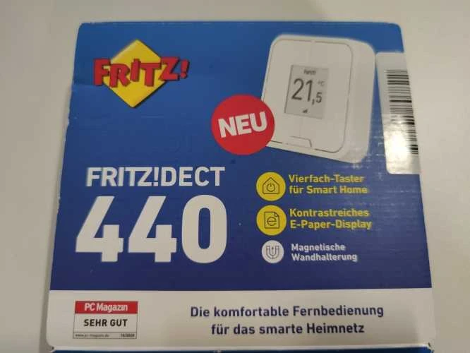 Ecost prekė po grąžinimo AVM Fritz DECT 440 (nešiojami, pritaikomi išmaniųjų namų valdymo mygtukai, (Atnaujinta)