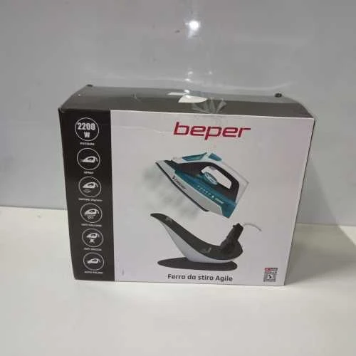 Ecost prekė po grąžinimo BEPER 50.161 Iron, Cable or Wireless Operation, Self-Cleaning Function, Ant (Atnaujinta)