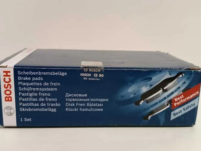 Ecost prekė po grąžinimo Bosch BP1506 stabdžių kaladėlė priekinės ašies ECER90 sertifikavimas (Atnaujinta)