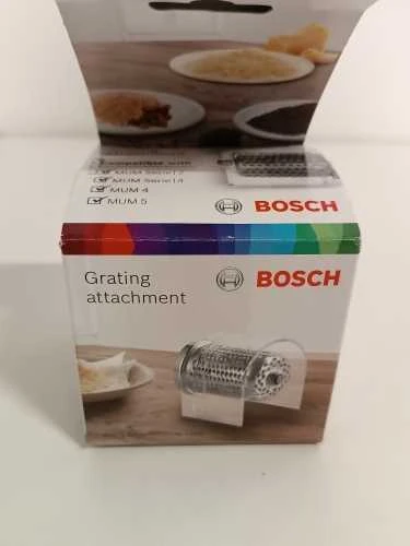 Ecost prekė po grąžinimo Bosch MUZ45RV2 Grater Attachment for MUM4 and MUM5 for Grating Nuts, Chocol (Atnaujinta)
