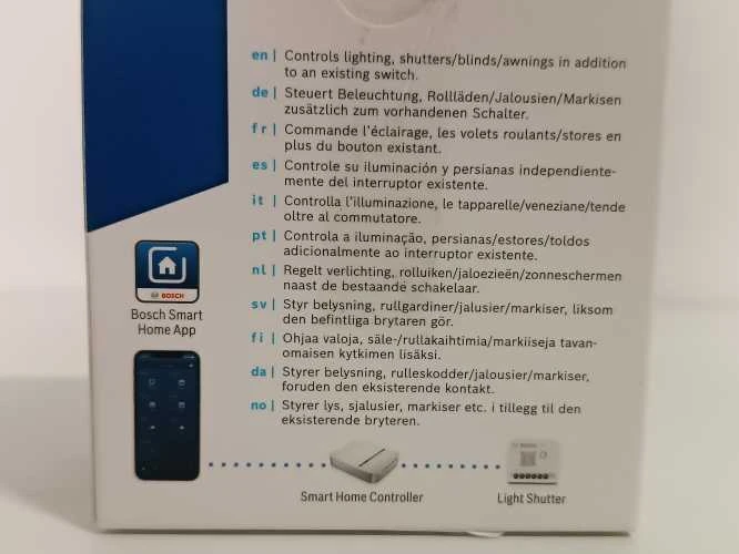 Ecost prekė po grąžinimo Bosch Smart Home Light/užrakto valdymas II, skirtas valdyti apšvietimą (Atnaujinta)