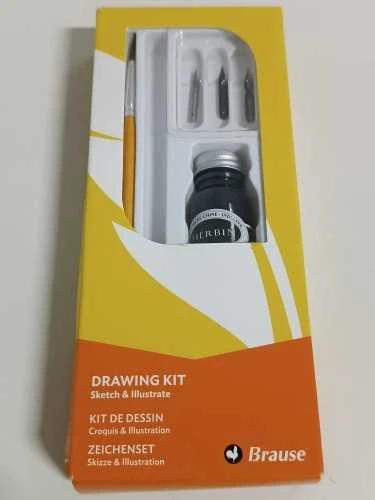 Ecost prekė po grąžinimo Brause 145B - Un kit d'apprentissage compret 3 plumes de dessin (66B, 511B (Atnaujinta)