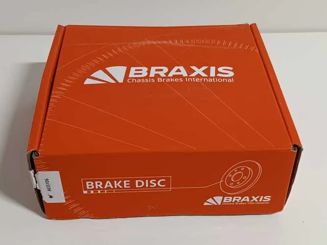 Ecost prekė po grąžinimo Braxis AE0670 Front Brake Disc Set of 2 (Atnaujinta)
