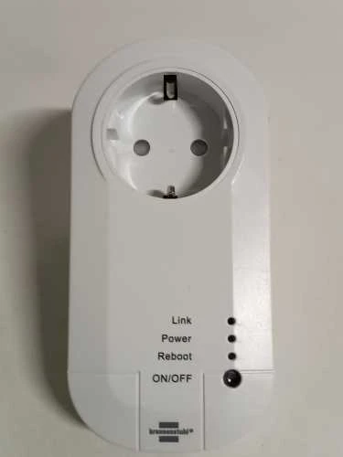 Ecost prekė po grąžinimo Brennenstuhl Connect WLAN Steckdose mit 433 MHz Sender WA 3600 LRF01 433 (W (Atnaujinta)