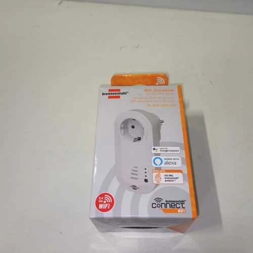 Ecost prekė po grąžinimo BrennenStuhl Connect WiFi Outlet Wa 3000 (intelektualusis WiFi lizdas, sude (Atnaujinta)