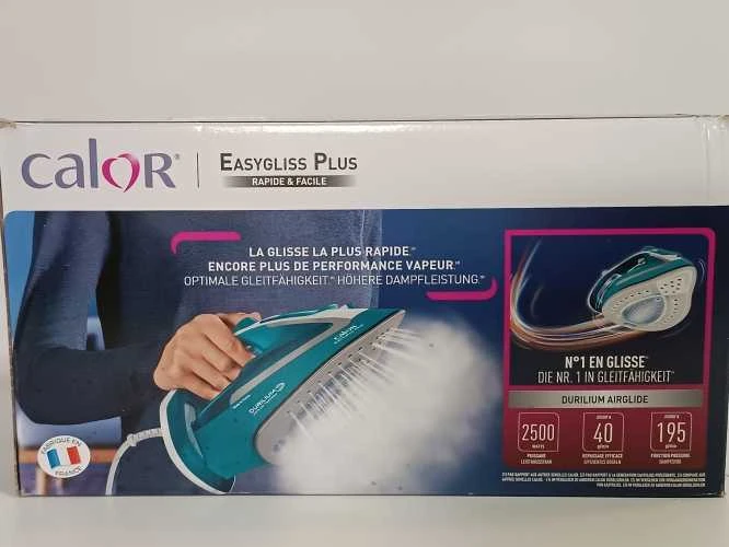 Ecost prekė po grąžinimo, Calor, Fer ? Repasser Easygliss Plus garų lygintuvas su pastoviu garų kiek (Atnaujinta)