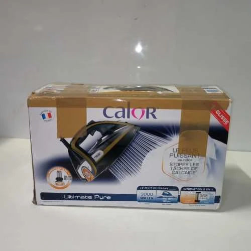 Ecost prekė po grąžinimo Calor FV9839C0 Ultimate Pure garų lygintuvas 260 g/min 3000 350 ml Juodas/G (Atnaujinta)