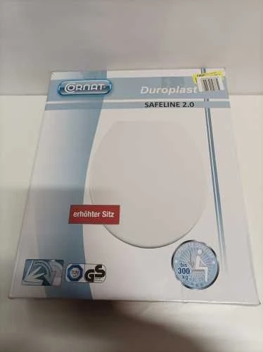 Ecost prekė po grąžinimo Cornat Safeline 2.0 tualeto sėdynė Classic Baltas (Atnaujinta)