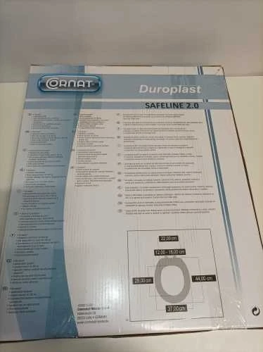 Ecost prekė po grąžinimo Cornat Safeline 2.0 tualeto sėdynė Classic Baltas (Atnaujinta)
