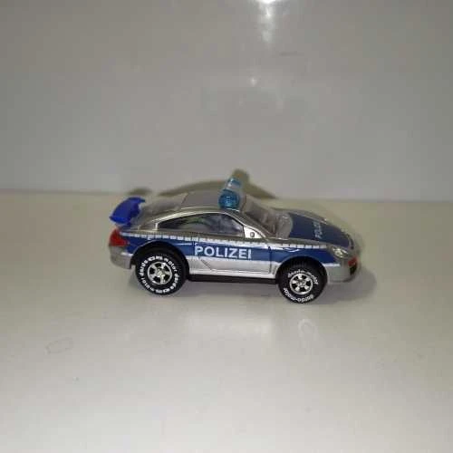Ecost Prekė po grąžinimo Darda 50341 automobilis „Porsche GT3 Policija“ mėlyna/sidabrinė, lenktynini (Atnaujinta)