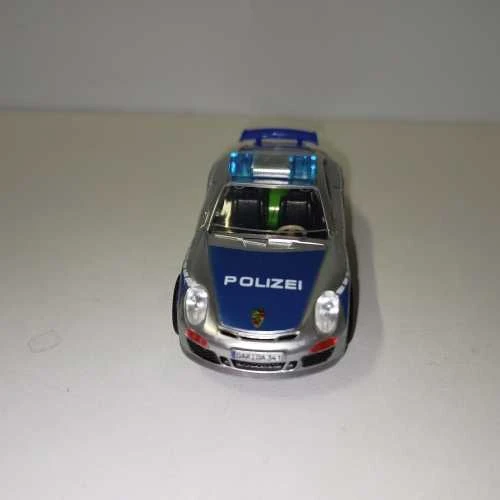 Ecost Prekė po grąžinimo Darda 50341 automobilis „Porsche GT3 Policija“ mėlyna/sidabrinė, lenktynini (Atnaujinta)