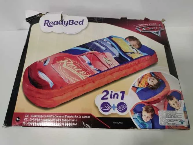Ecost prekė po grąžinimo Disney Cars Junior ReadyBed Kids miegmaišis ir oro lova viename (Atnaujinta)