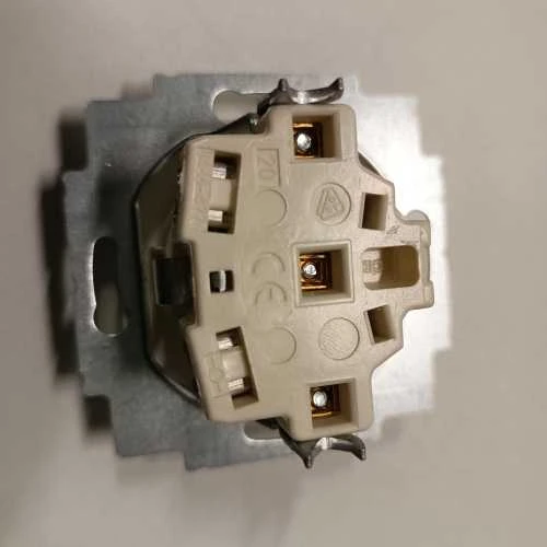 Ecost prekė po grąžinimo Ebrom pilnas LED LED Dimmer/Rotacy Dimmer + Busch Jäger Balance Si Alpine W (Atnaujinta)