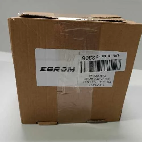 Ecost prekė po grąžinimo Ebrom pilnas LED LED Dimmer/Rotacy Dimmer + Busch Jäger Balance Si Alpine W (Atnaujinta)