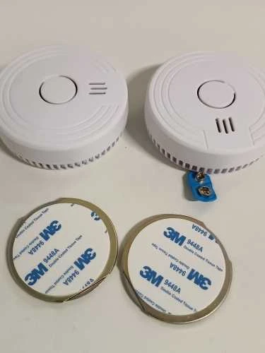Ecost prekė po grąžinimo ELRO FS180521M 2 vnt. Smoke Alarm with Magnet Mounting 5 Year Baterija and C (Atnaujinta)