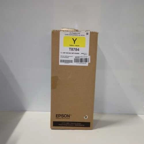 Ecost prekė po grąžinimo EPSON Geltona Ink Supply Unit T8784 for WF-R5190/WF-R5690 (425,7ml) (Atnaujinta)