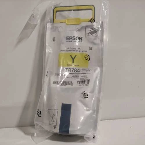 Ecost prekė po grąžinimo EPSON Geltona Ink Supply Unit T8784 for WF-R5190/WF-R5690 (425,7ml) (Atnaujinta)