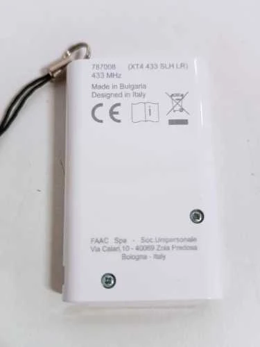 Ecost prekė po grąžinimo Faac XT4 Remote Control 433MHz SLH LR (Atnaujinta)