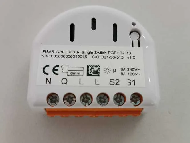 Ecost prekė po grąžinimo FIBARO FGBHS-213 Regulador Inteligente de Luz Inal?mbrico, Bluetooth, Pared (Atnaujinta)
