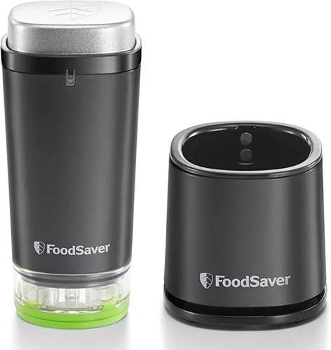 Ecost prekė po grąžinimo FoodSaver Wireless Handheld Vacuum Sealer for Sealing Food with Charging St (Atnaujinta)
