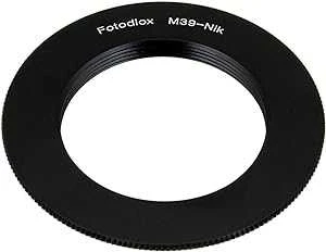 Ecost prekė po grąžinimo Fotodiox Lens Mount Adapteris Compatible with M39/L39 (x1mm Pitch) Lenses to (Atnaujinta)
