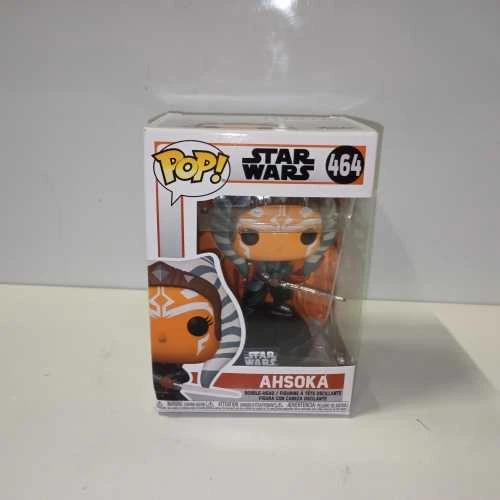 Ecost prekė po grąžinimo Funko 54527 POP Star Wars: Mandalorian - Ahsoka su kardais, 9 cm (Atnaujinta)