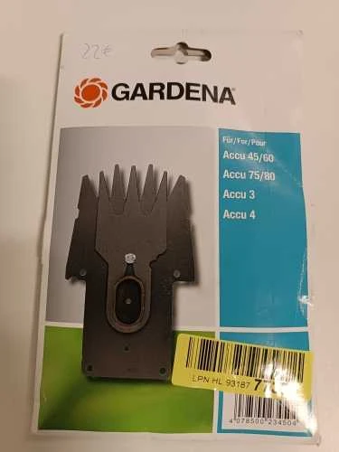 Ecost prekė po grąžinimo Gardena Grass Blades: Blade for Edging Shears / Shrub Shears, Cutting Plotis (Atnaujinta)