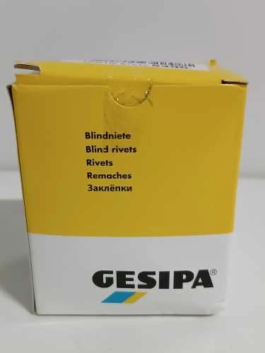 Ecost prekė po grąžinimo Gesipa Rivet 4X10 Mm 500 6300456 (Atnaujinta)