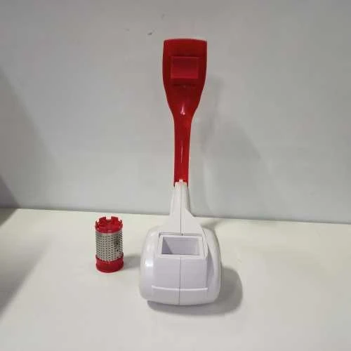 Ecost prekė po grąžinimo Girmi GT0201 GT02 Grater with Stainless Steel Wheels - Baltas/Raudona (Atnaujinta)