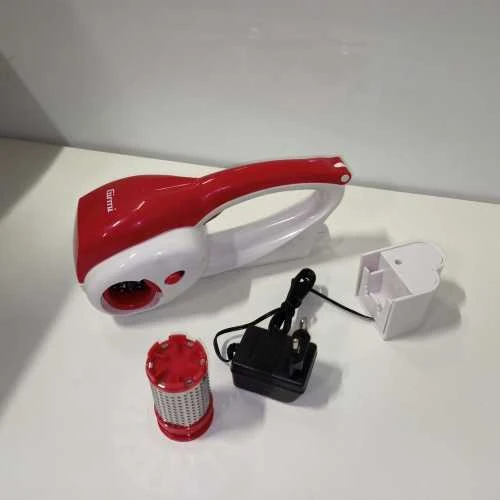 Ecost prekė po grąžinimo Girmi GT0201 GT02 Grater with Stainless Steel Wheels - Baltas/Raudona (Atnaujinta)