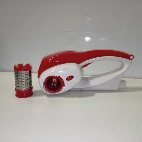 Ecost prekė po grąžinimo Girmi GT0201 GT02 Grater with Stainless Steel Wheels - Baltas/Raudona (Atnaujinta)