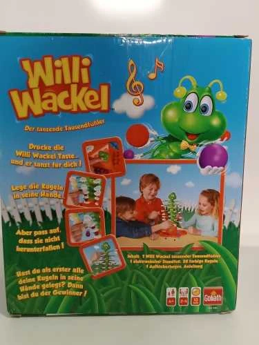 Ecost prekė po grąžinimo Goliatas Willi Wackel Wobbler žaislų linksmas veiksmo žaidimas Šokio pėdos (Atnaujinta)