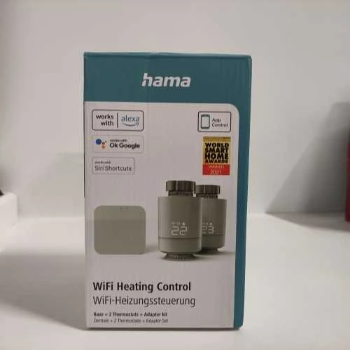 Ecost prekė po grąžinimo HAMA 00176592 SMART RADIATORIO TERMOSTATAS (Atnaujinta)